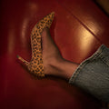 Manolo Blahnik Leopard Print Pumps 37