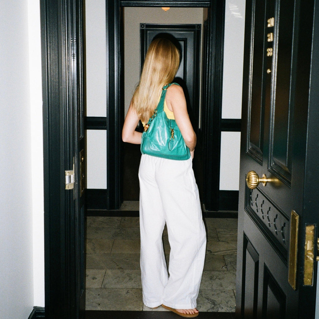 Gucci Teal Jackie Shoulder Bag