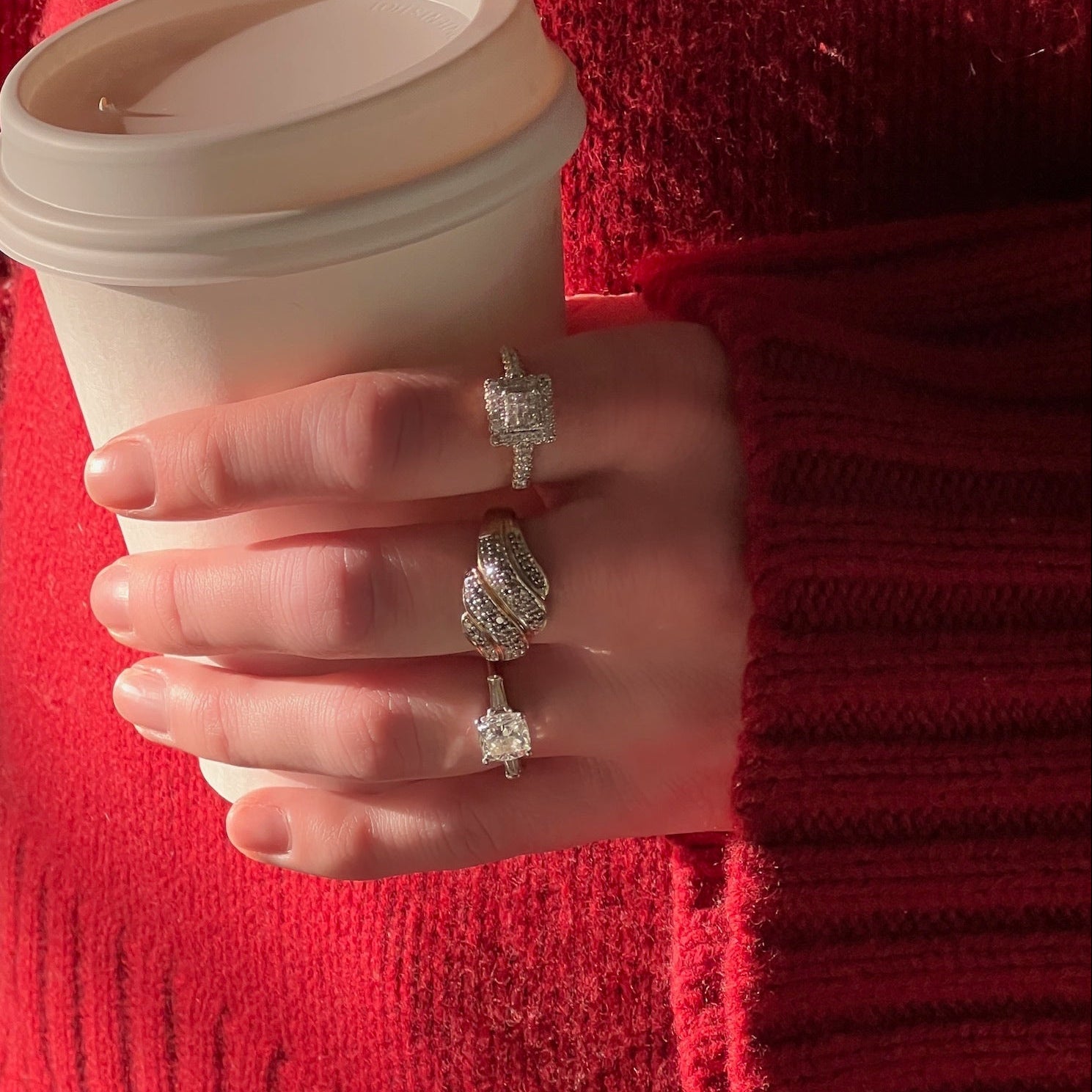 Heirloom Cluster Ring 7.75