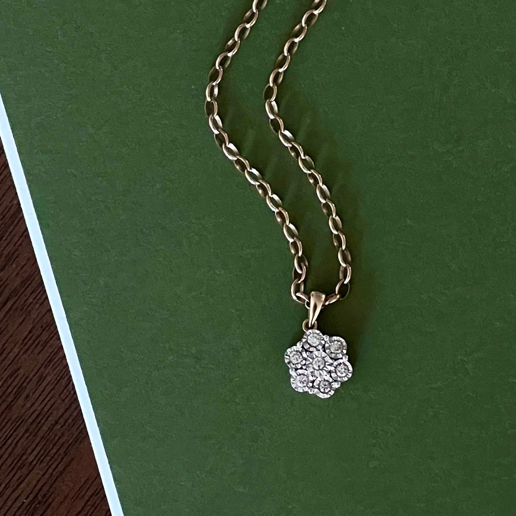Victorian Bloom Pendant Necklace