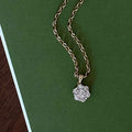 Victorian Bloom Pendant Necklace