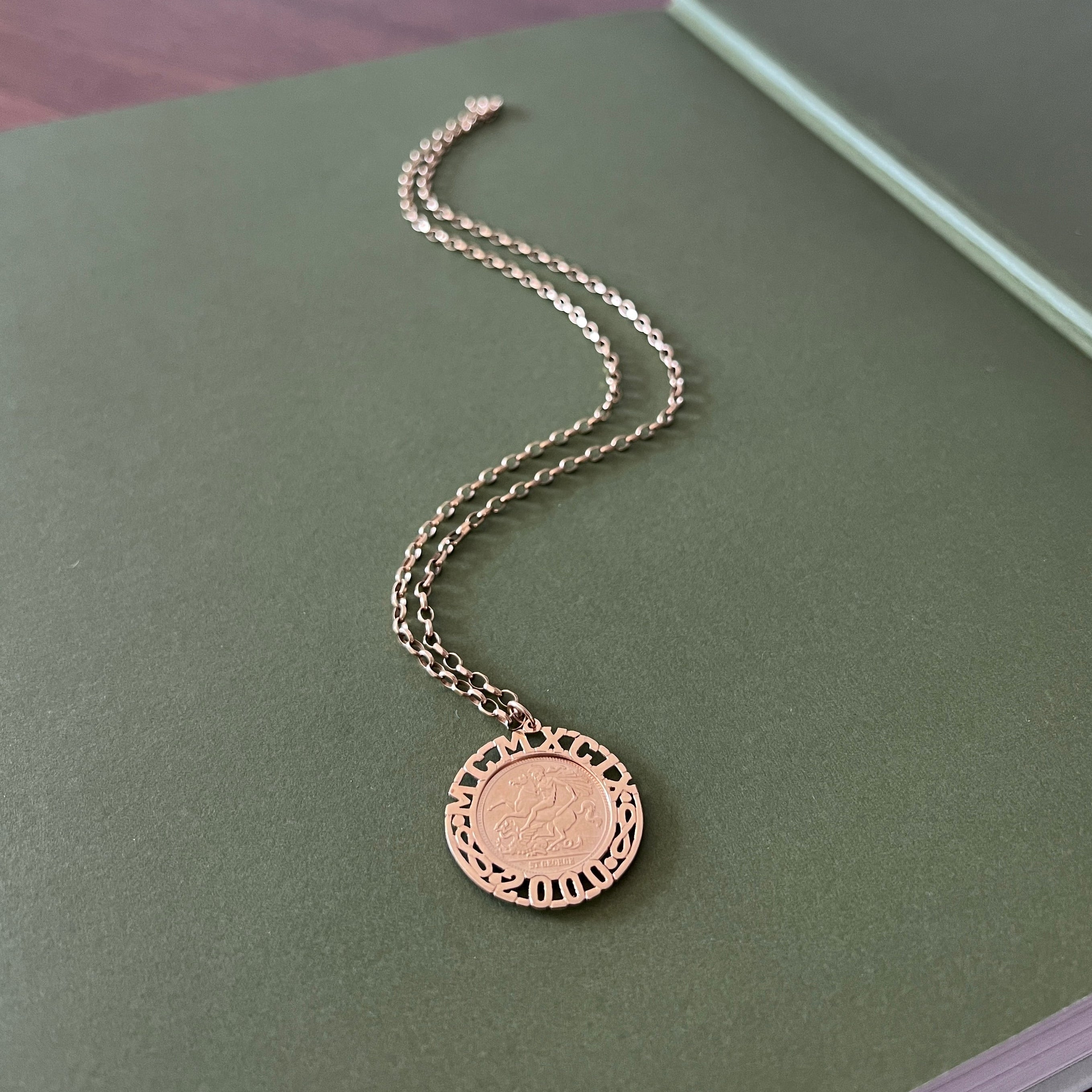 St. George Sovereign Medallion Necklace