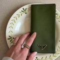 Prada Saffiano Checkbook Cover