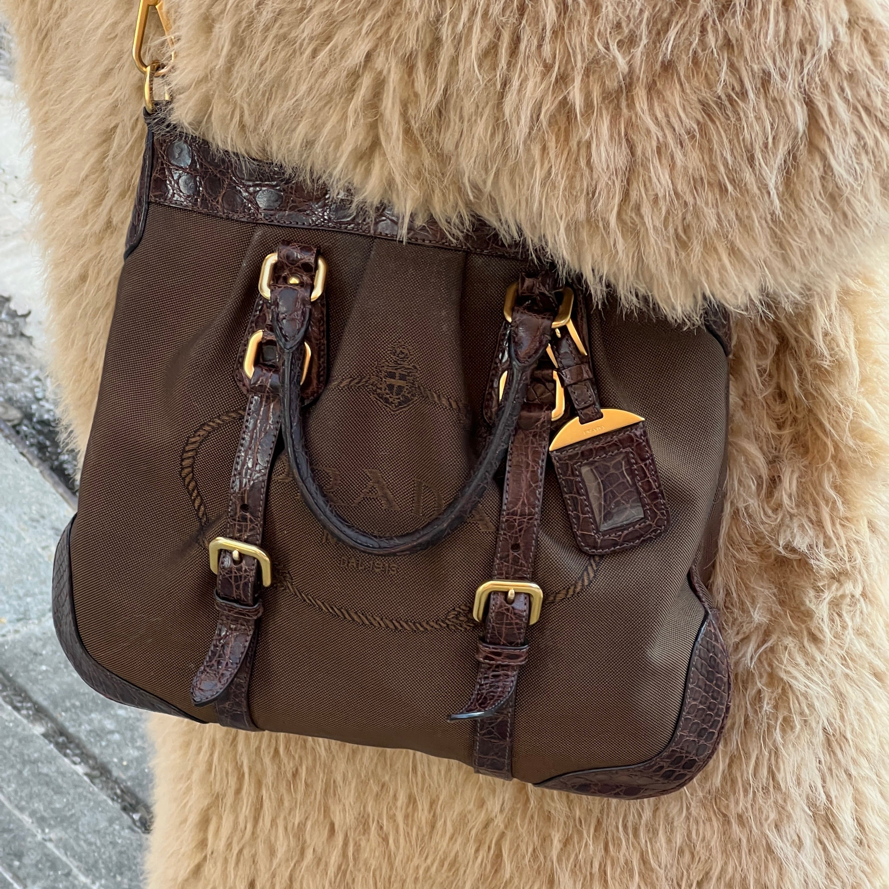 Prada Canapa Crossbody