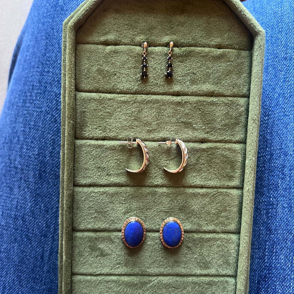 Lumière Croissant Earrings