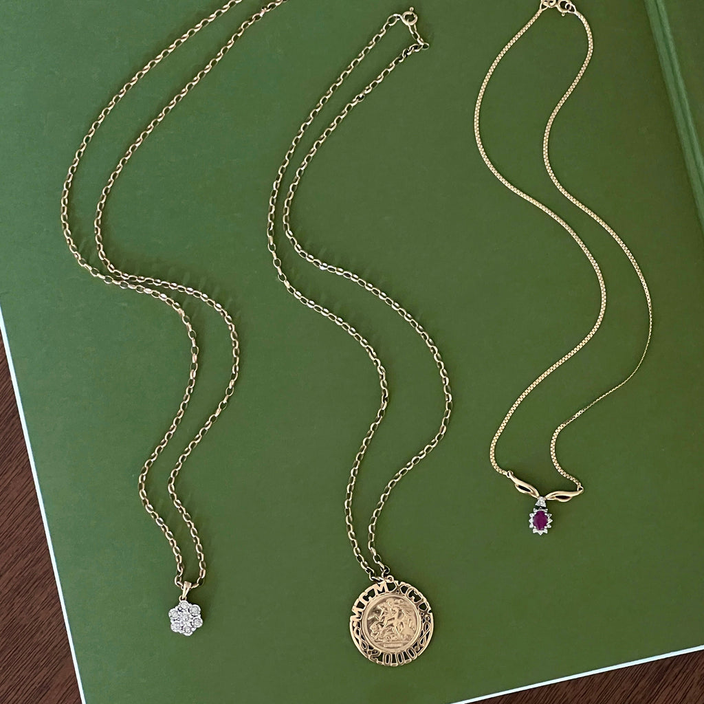 Victorian Bloom Pendant Necklace