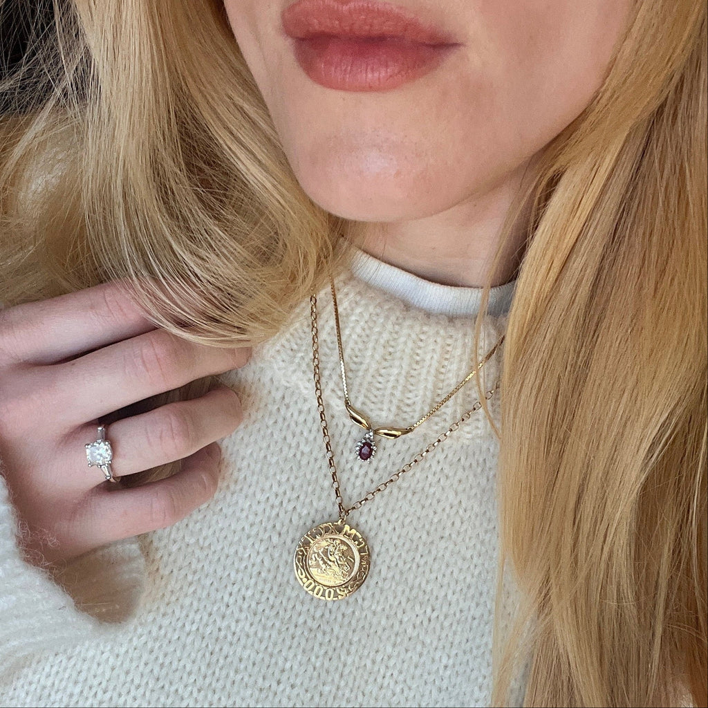 St. George Sovereign Medallion Necklace