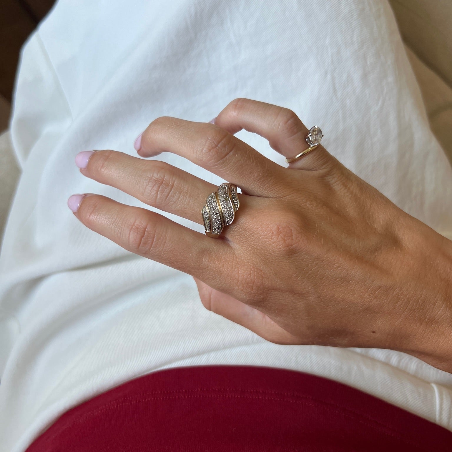 Heirloom Cluster Ring 7.75