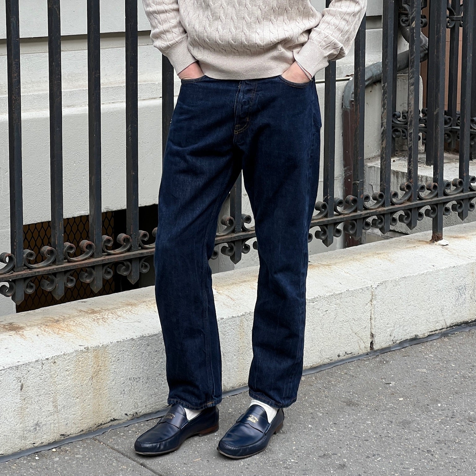 Men's Gucci "Made in Italy" Leather Loafers 10