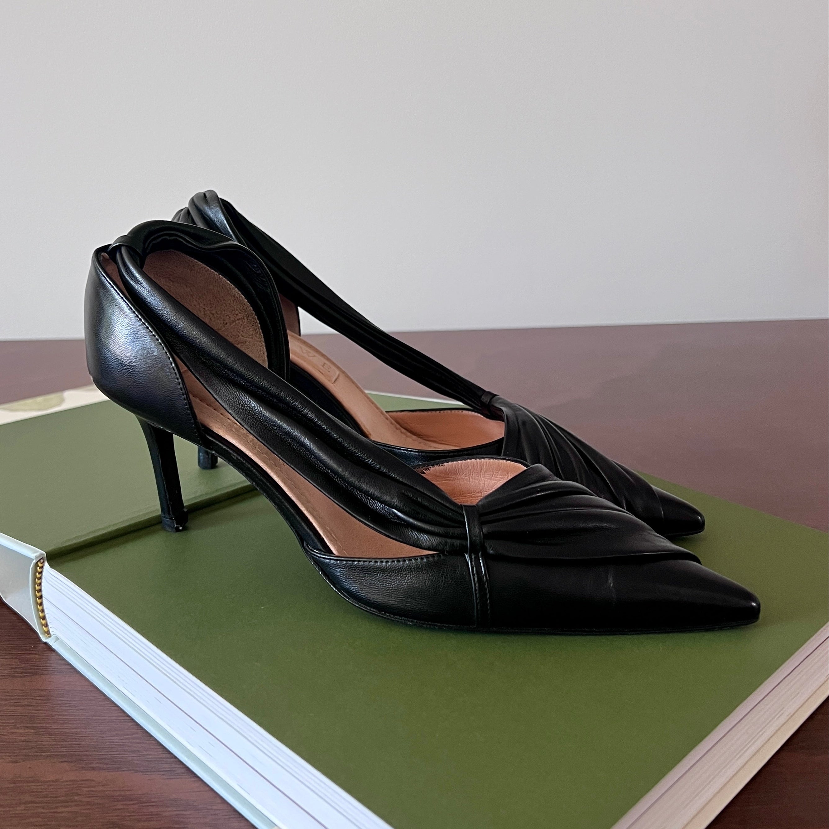 Loewe Pleated Accent Pumps 37.5