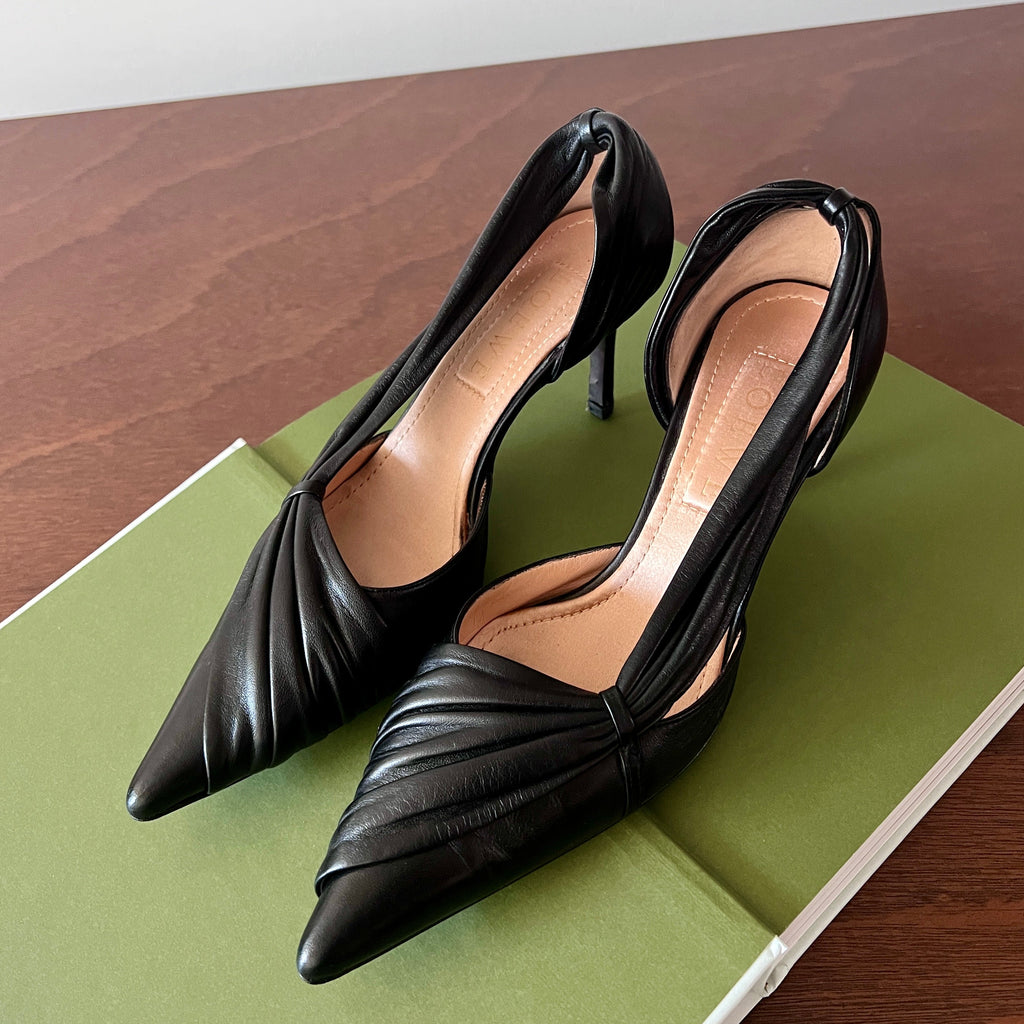 Loewe Pleated Accent Pumps 37.5