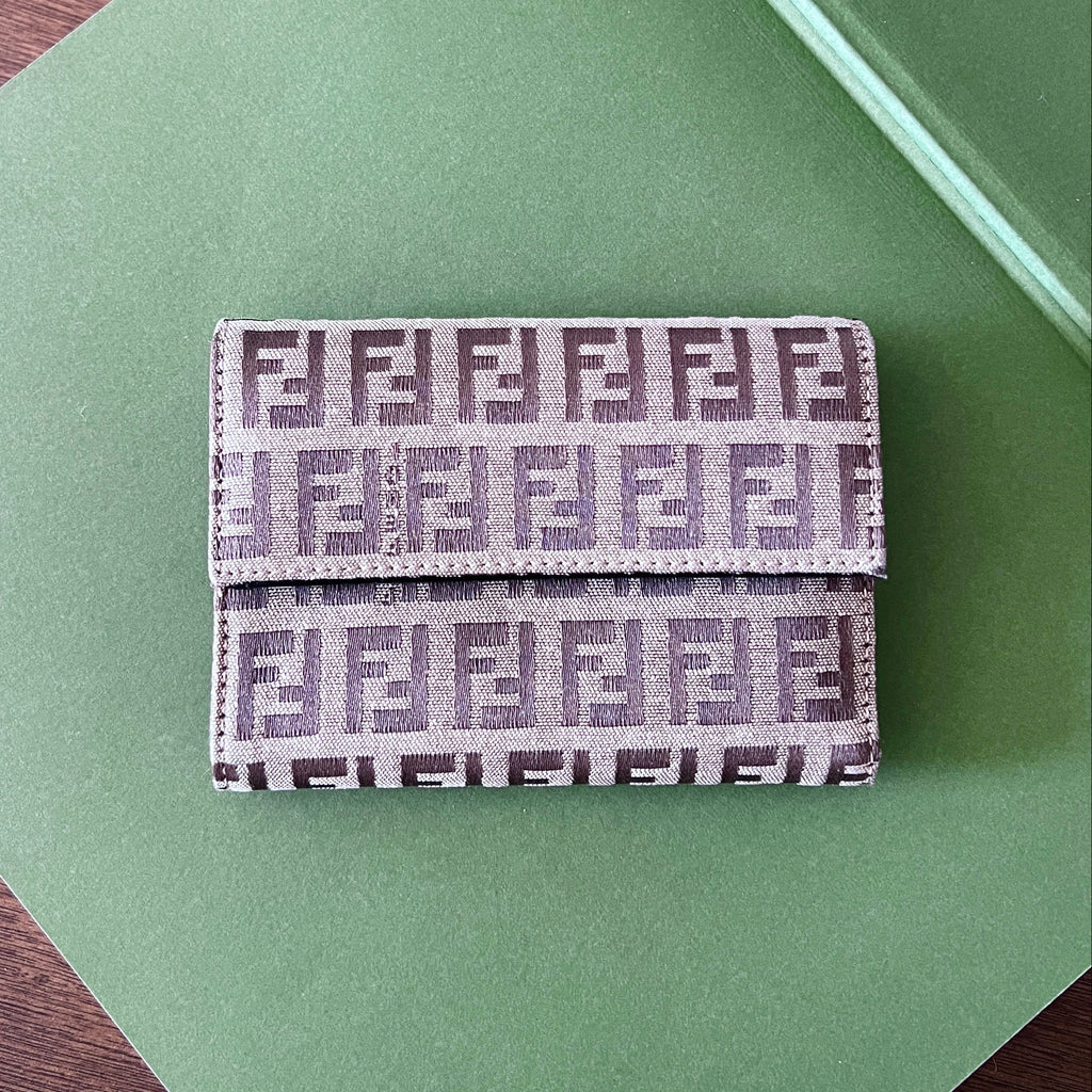 Fendi Canvas Wallet