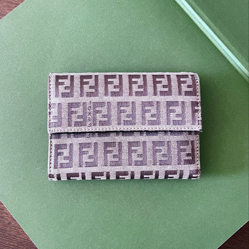 Fendi Canvas Wallet