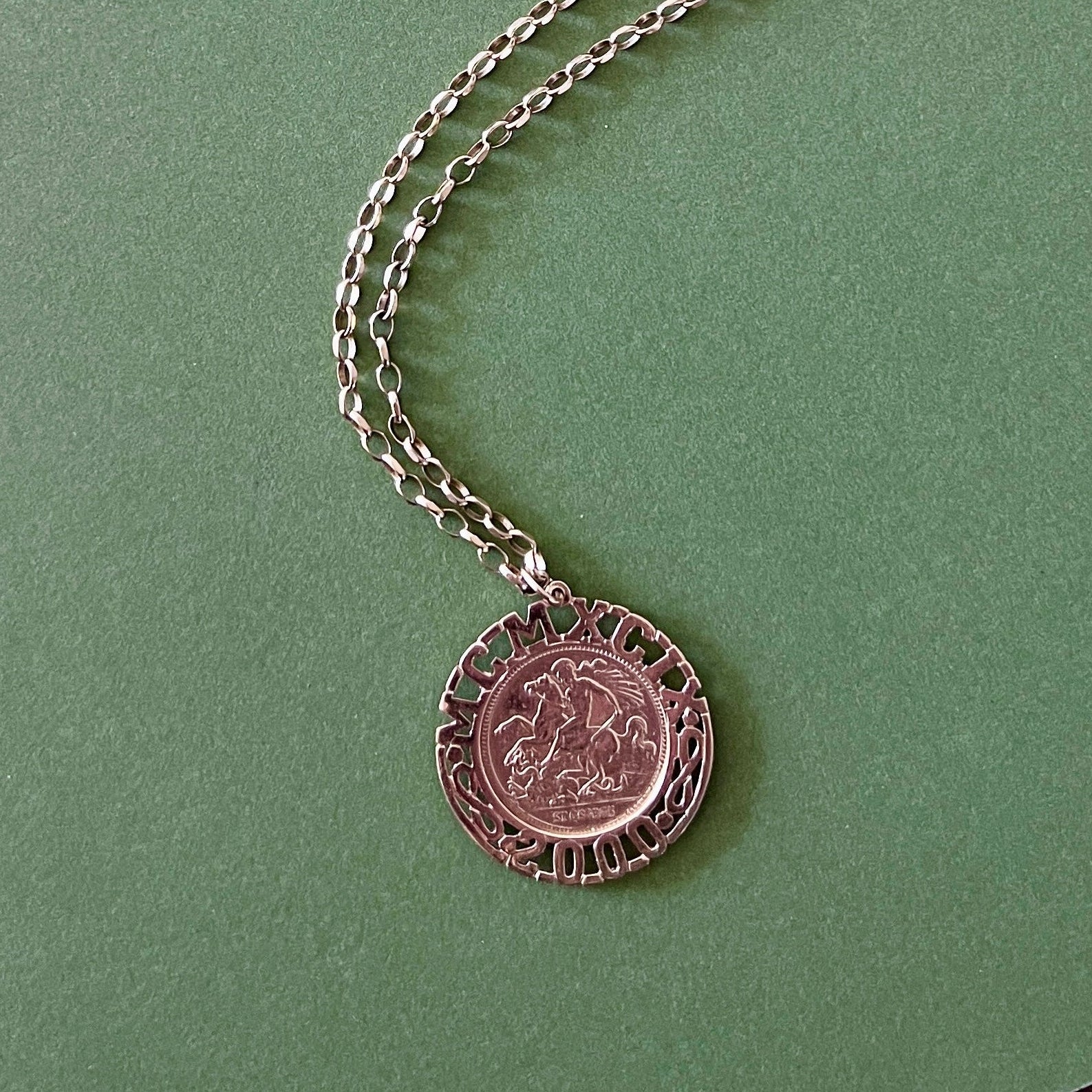 St. George Sovereign Medallion Necklace