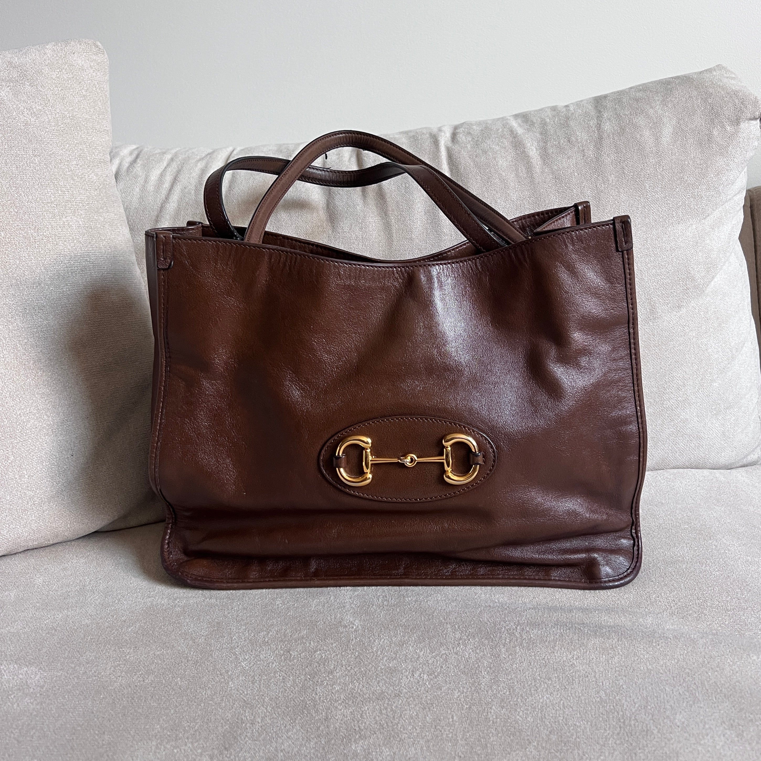 Gucci Horsebit 1955 Leather Tote